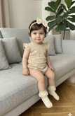 بادی دخترانه با تل جنس نخ پنبه فانریپ با ضمانت کیفیت نرم وراحت ،ضد حساسیت با کشسانی بالا👧😍 سایز ۱ :سرشانه تا فاق ۴۱ پهنا ۲۵ سایز ۲ : سرشانه تا فاق ۴۵ پهنا ۲۶ سایز ۳ : سرشانه تا فاق ۴۸ پهنا ۲۷ مناسب ۶ ماه تا ۲ سال ☘️🌸 قیمت : ۳۵۰